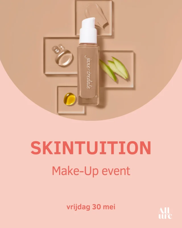 Skintuition Make-Up event - vrijdag 30 mei💄

Op vrijdag 30 mei organiseer ik een gezellige GRATIS make-up dag met de producten van Jane Iredale. Kom langs en ontdek:

✨ de nieuwe zomerkleuren
✨ een gloednieuwe dekkende foundation
✨ persoonlijk make-up advies afgestemd op jouw huidtype
✨ handige tips om fris en stralend de zomer door te komen

Wil je zeker zijn van jouw plekje?
👉 Schrijf je nu in via de link in bio!

Let op: de plaatsen zijn beperkt, dus snel zijn is de boodschap.

Tot dan? 🤩

#janeiredale #zomermakeup #makeupadvies #allureskincare #natuurlijkefoundation #frisselook #makeuptips
